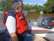 Paraná-Hochwasser legt drei Fähren in Itapúa lahm und verursacht schwere Schäden