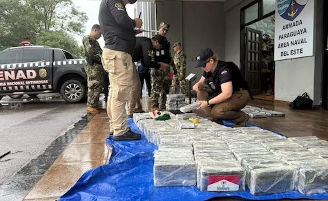 Riesige Kokain-Ladung in Ciudad del Este sichergestellt