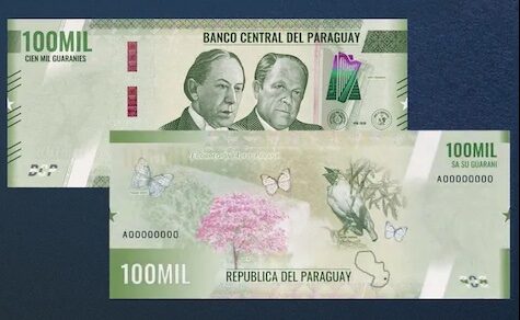 Historischer Wandel: Zentralbank stellte die neue Banknotenfamilie des Guaraní vor